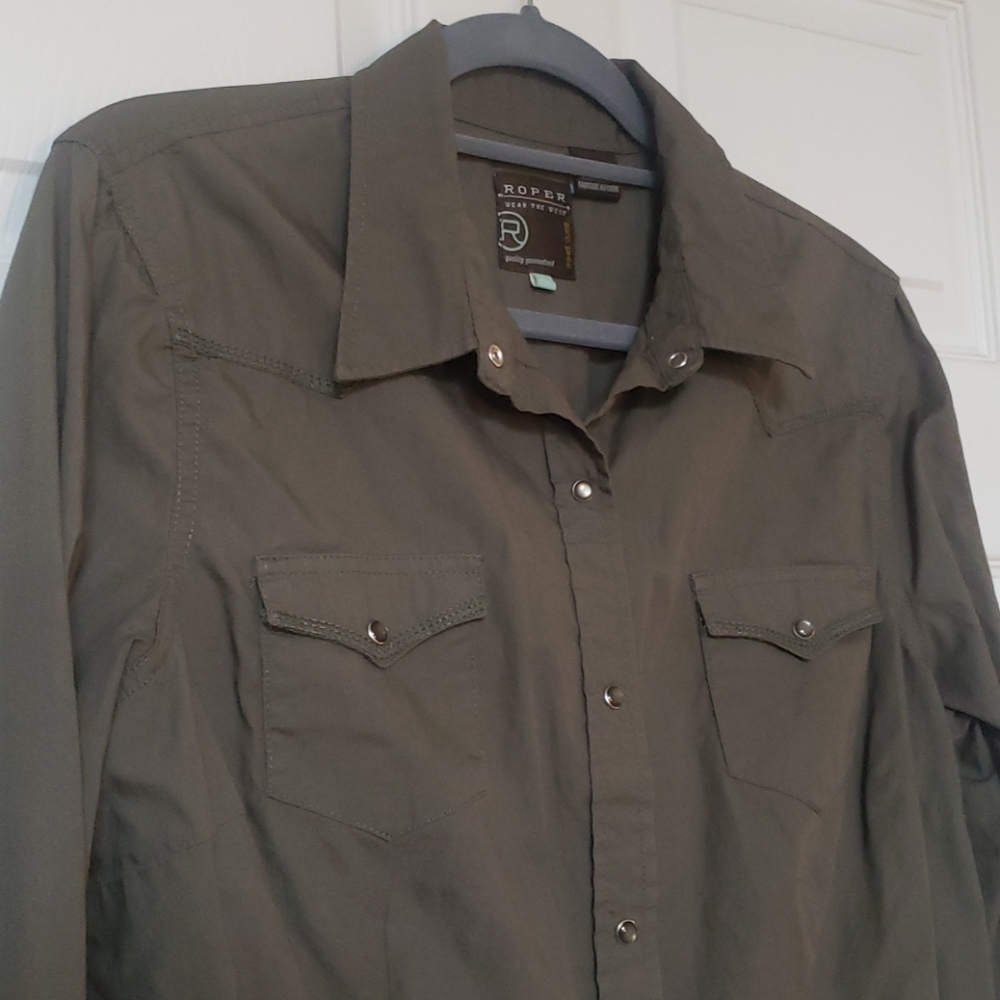 Roper western shirt xl